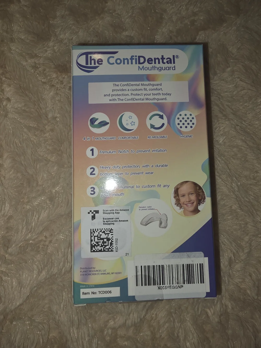 Mouth Guard for Grinding Teeth at Night - 2 Models for Child